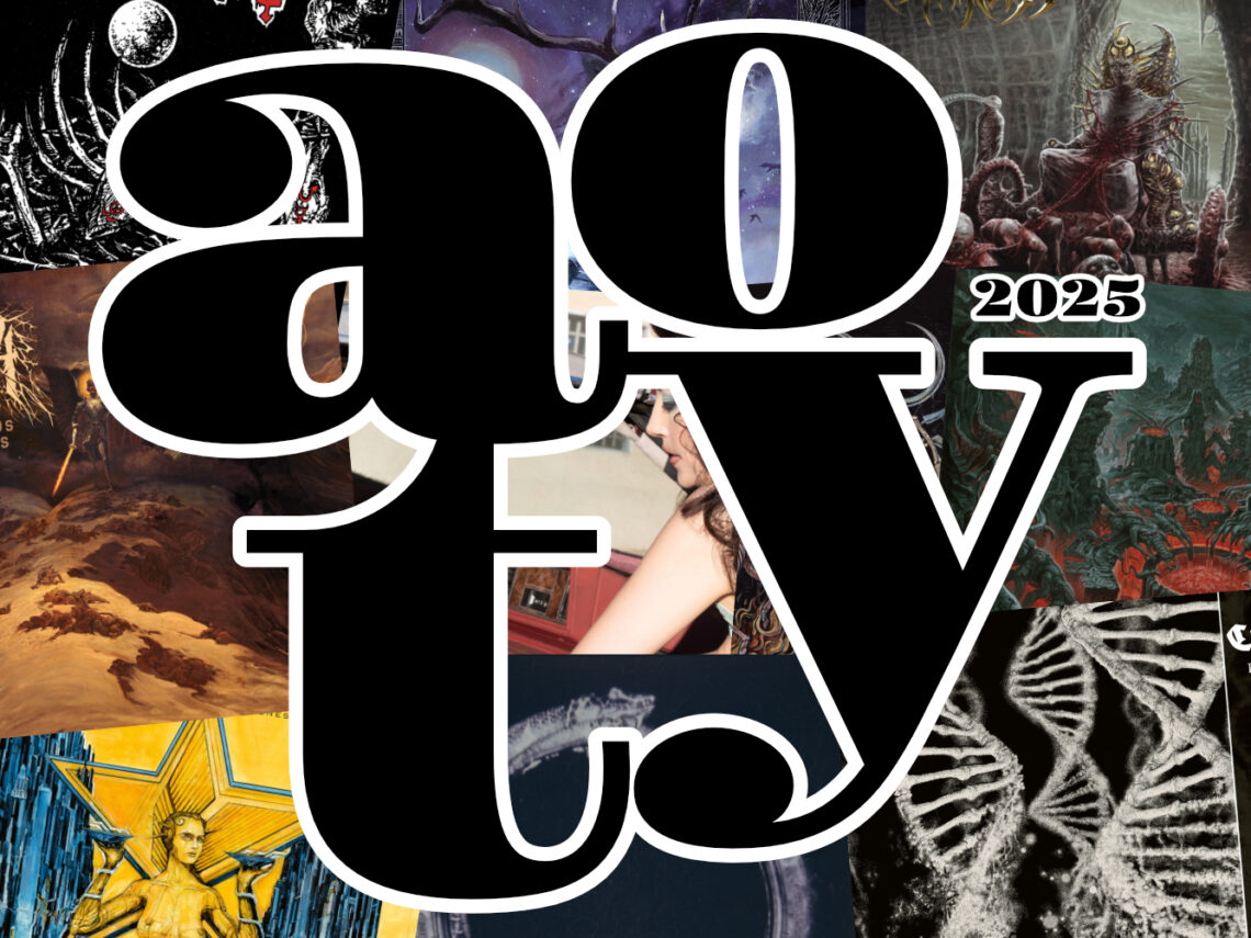 Album of the year 2025 title graphic